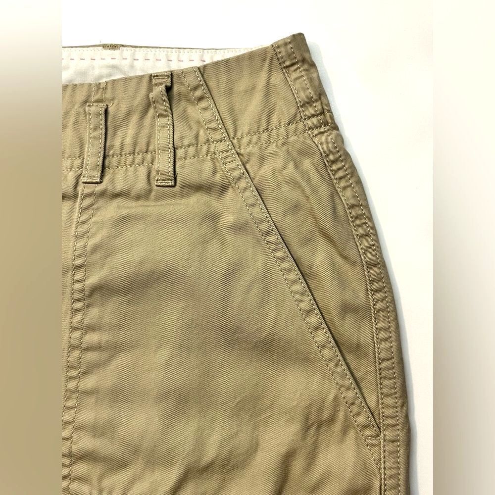 Lands End Women’s Tan Skirt Casual Skirt with Shorts Skort Size 16P - Picture 4 of 14